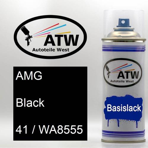 AMG, Black, 41 / WA8555: 400ml Sprühdose, von ATW Autoteile West.